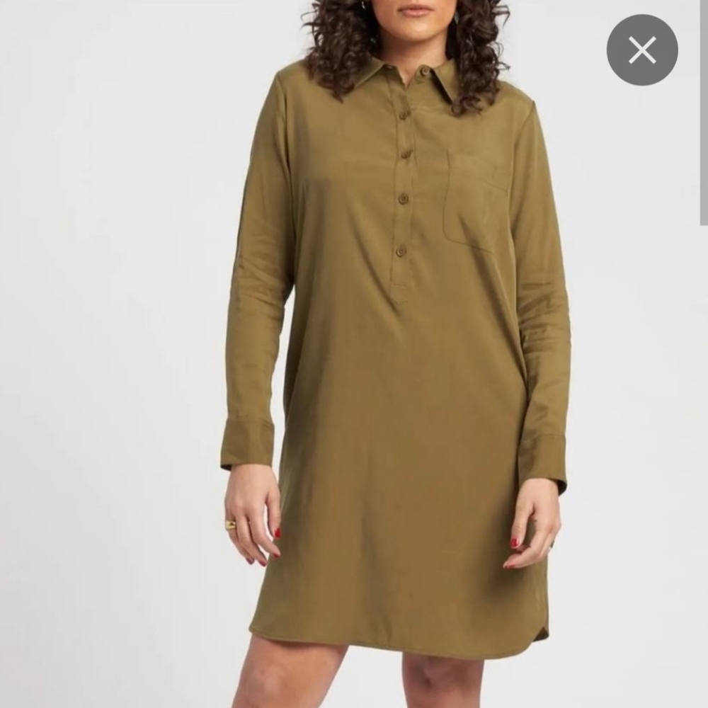 NWT Olive Cupro Rubicon M Universal Standard